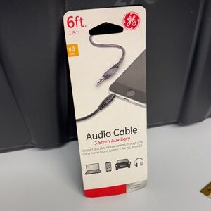 GE 3.5mm Audio Cable - Black